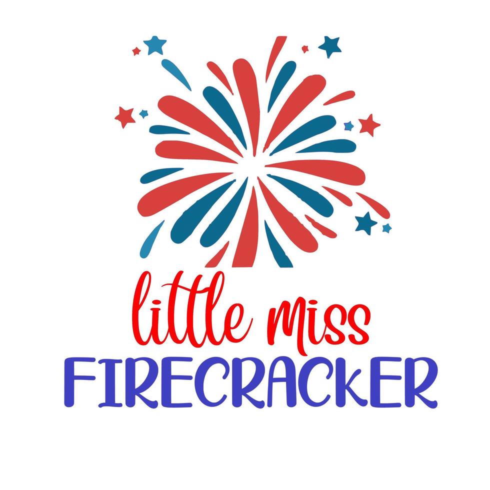 lil miss firecracker vector