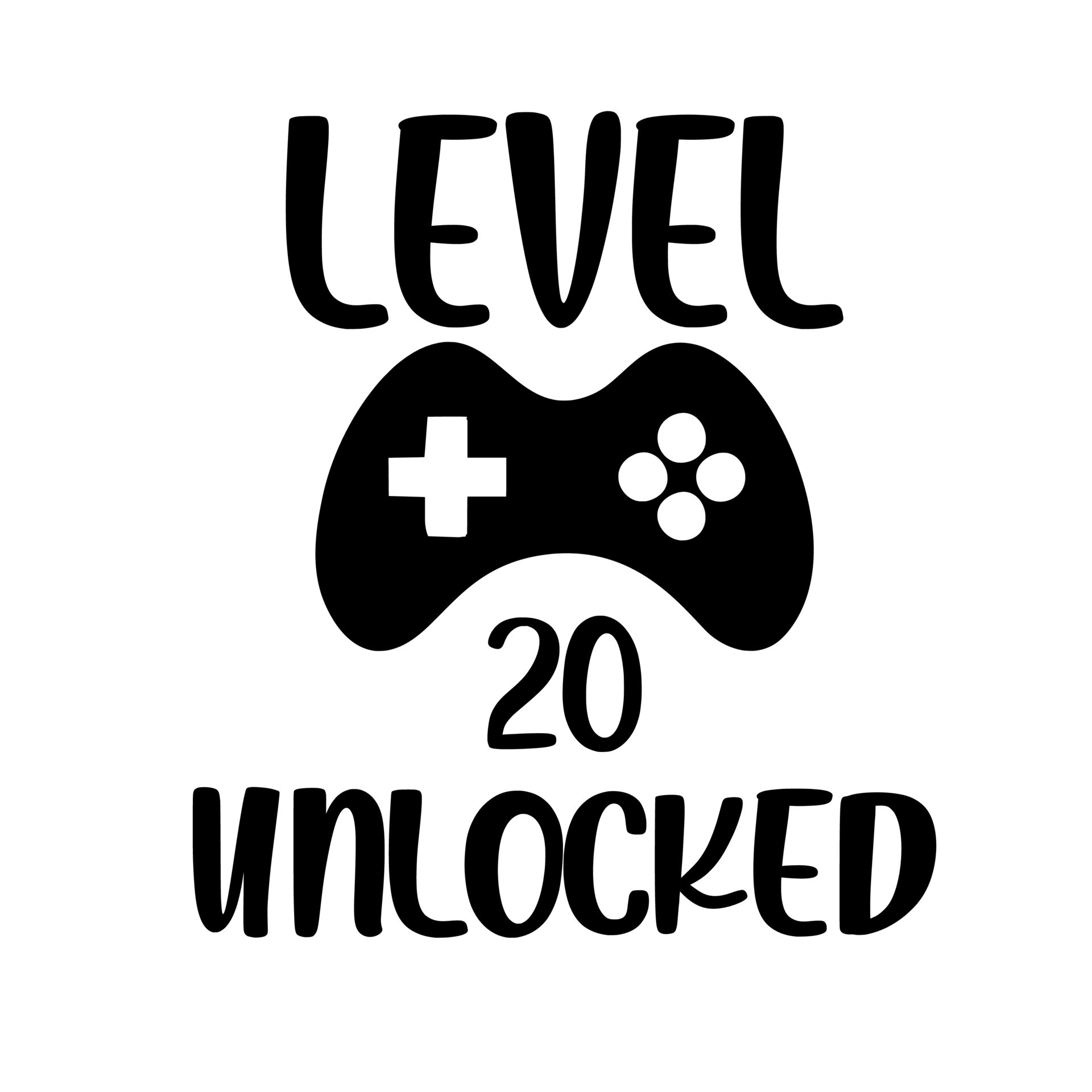 Level 20 Unlocked 10810249 Vector Art at Vecteezy