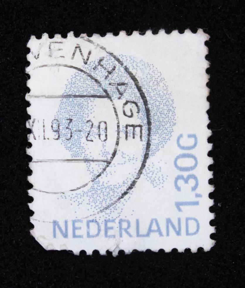 Sidoarjo, Jawa timur, Indonesia, 2022 - philately stamp collection with the theme of an illustration of a man with frizzy hair photo