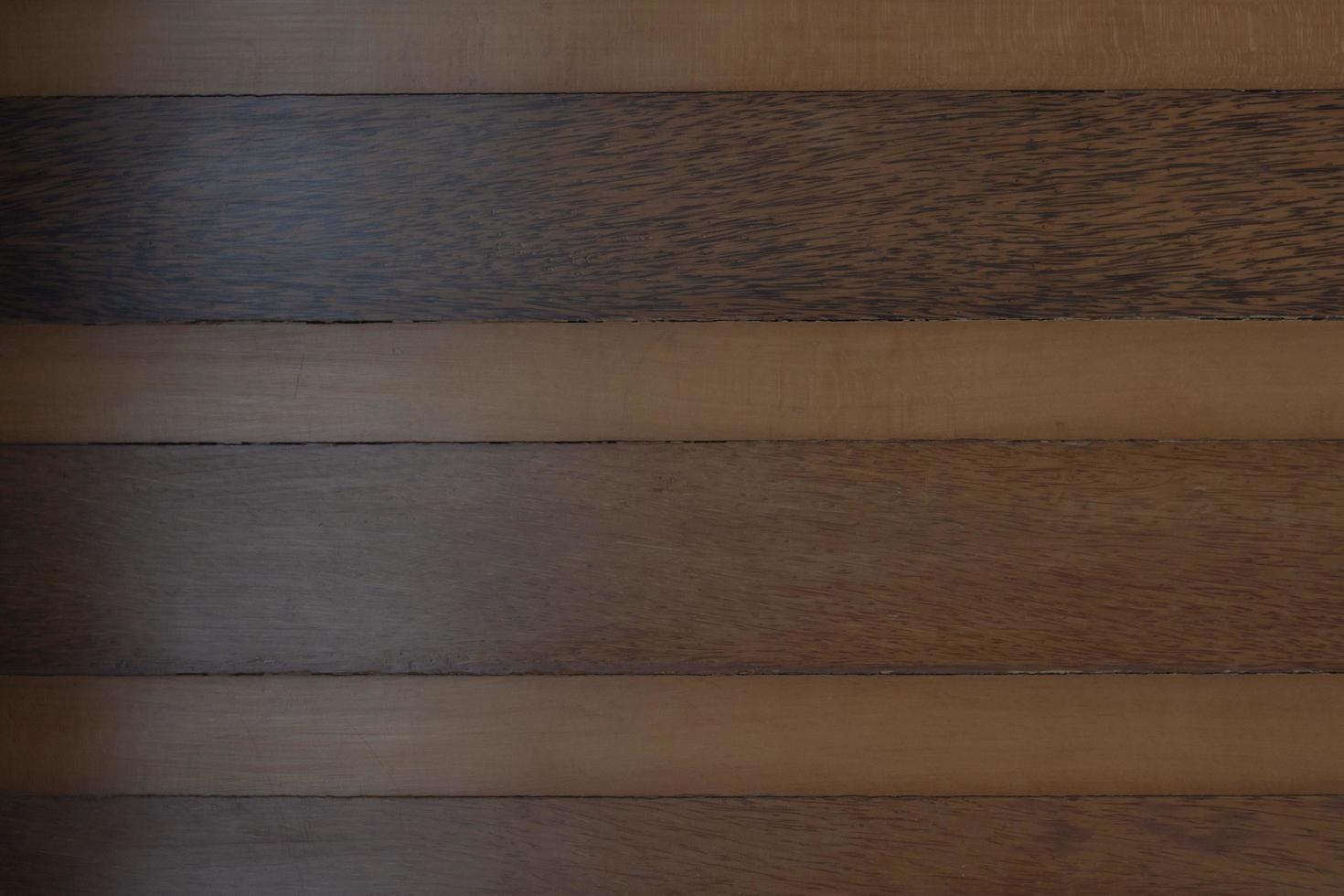 Textured of PVC sheet look like wood pattern they are arranged horizontally for background applications. photo