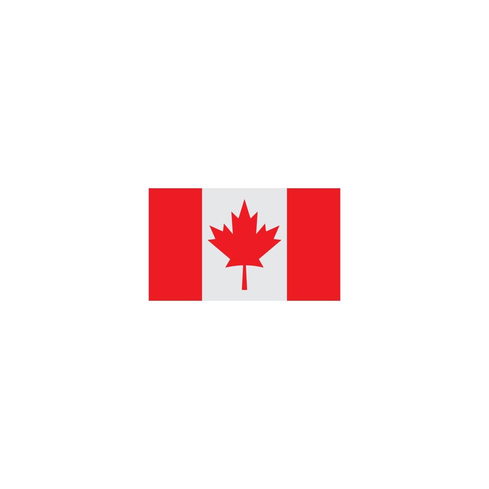 Canada flag logo vector