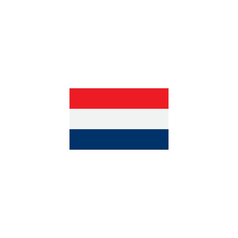 Netherlands flag icon vector