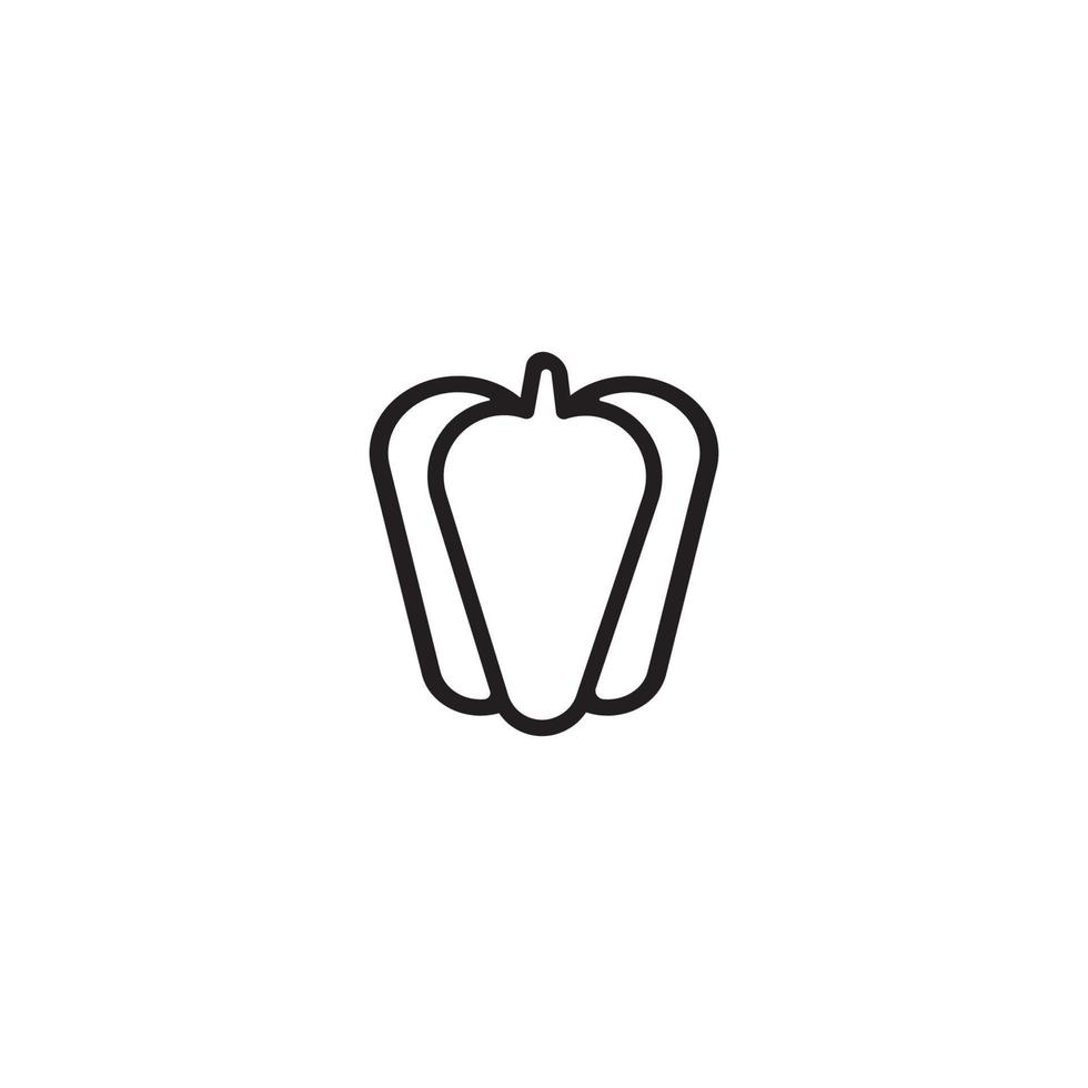 paprika icon vector illustration symbol design