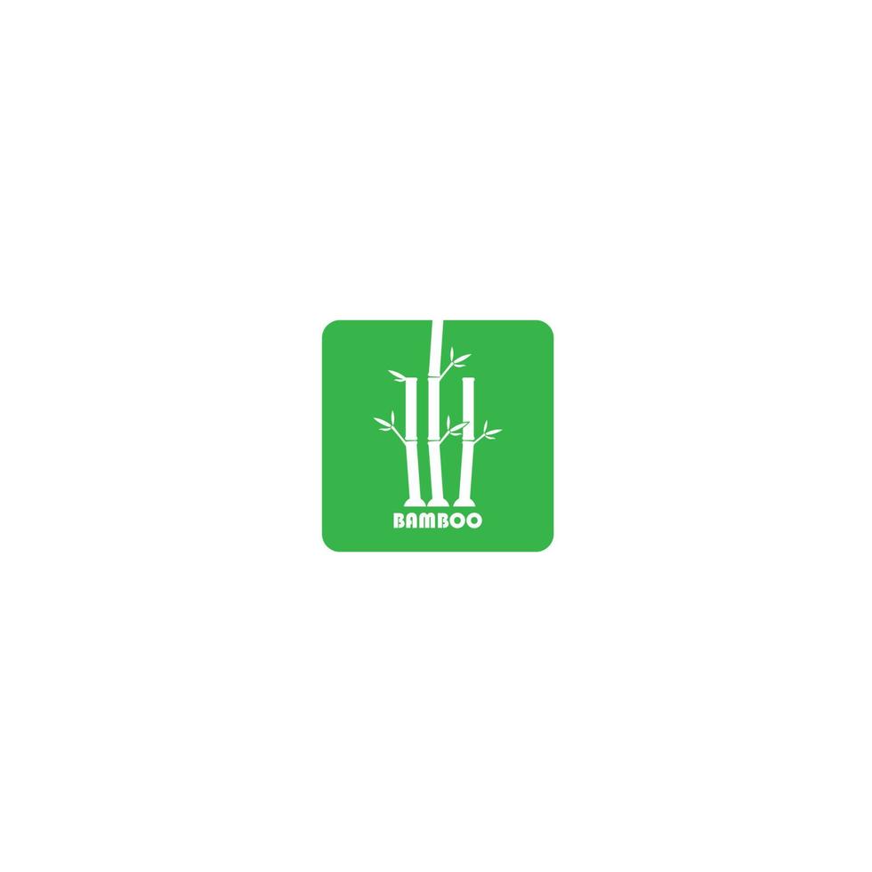 bamboo tree icon vector