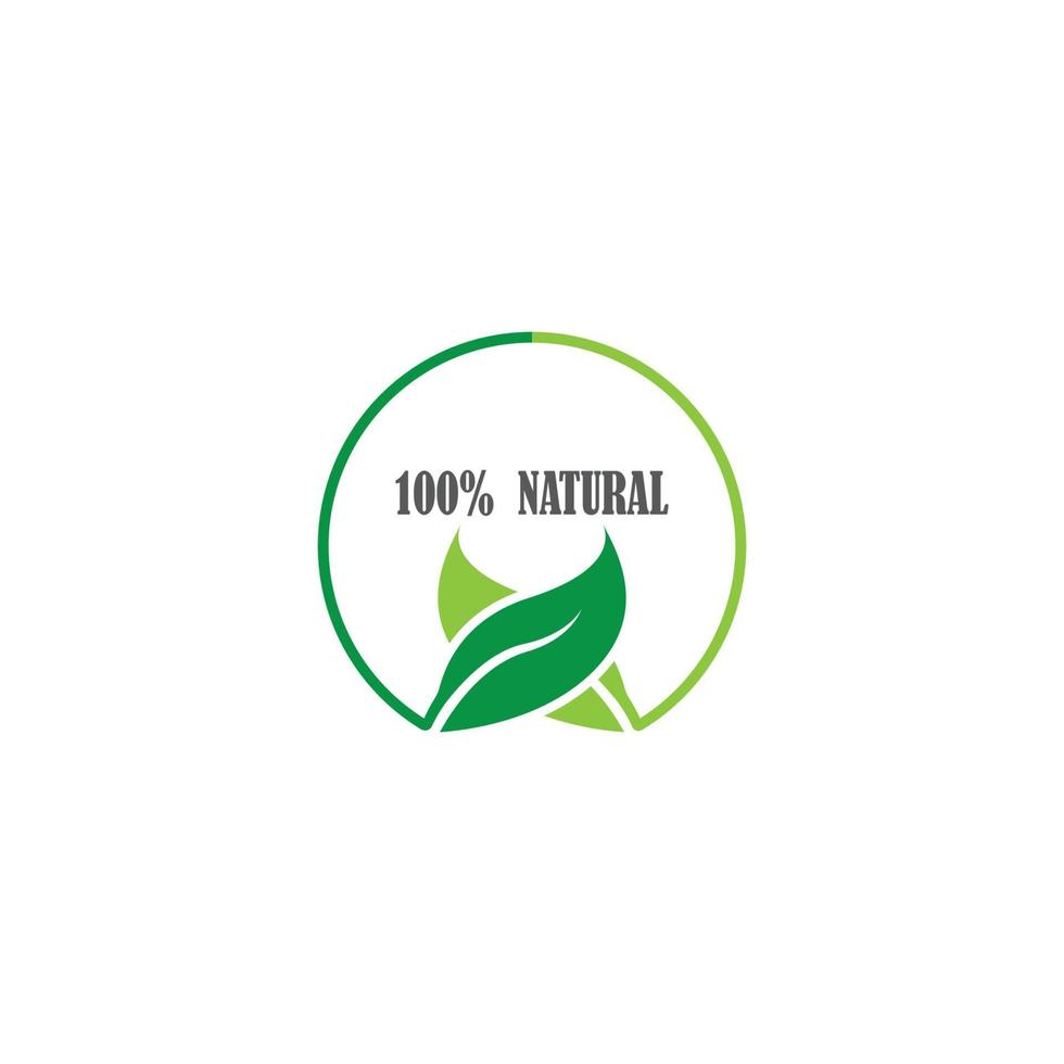 natural icon vector illustration template design.