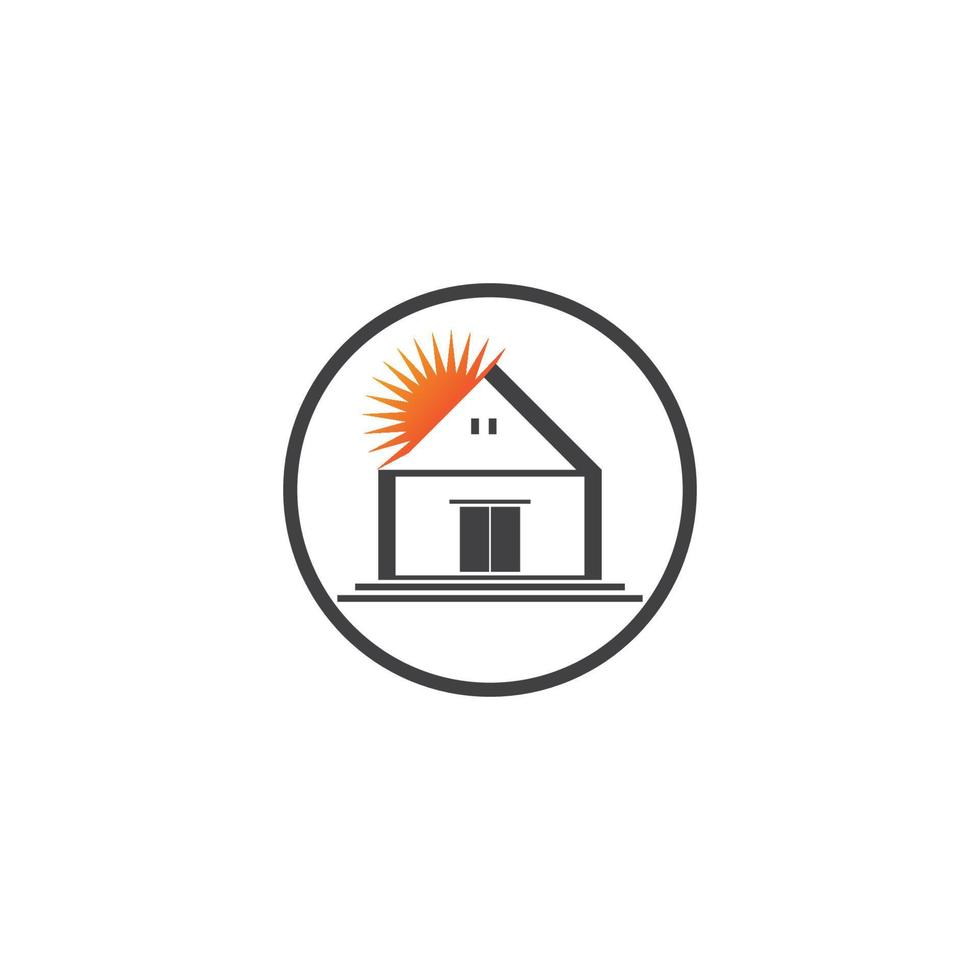 Housing logo vector illustration symbol design