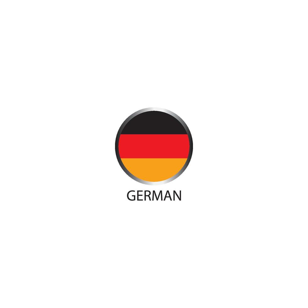 German flag logo vector