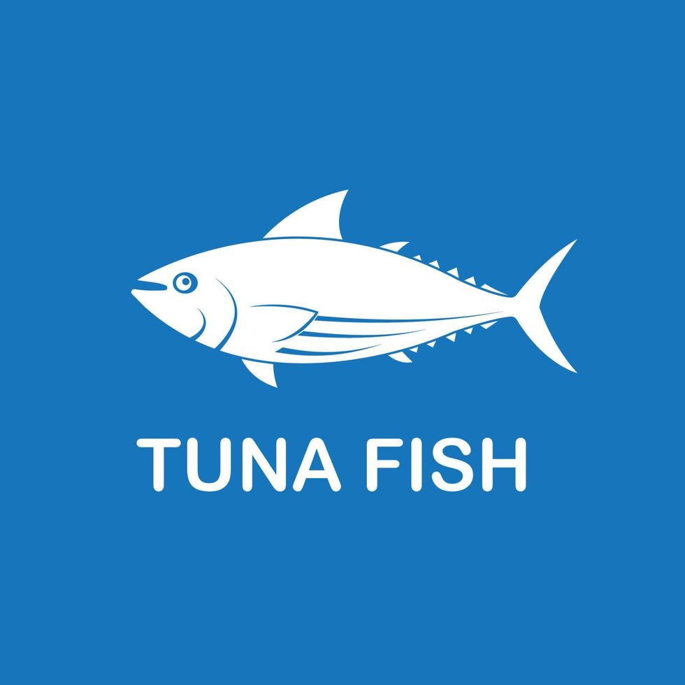 Tuna fish logo vector