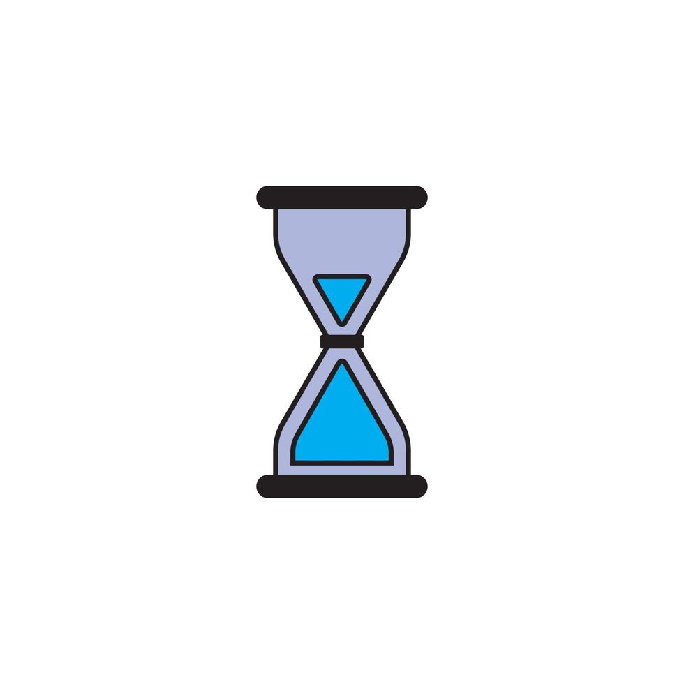 hourglass icon vector illustration symbol design