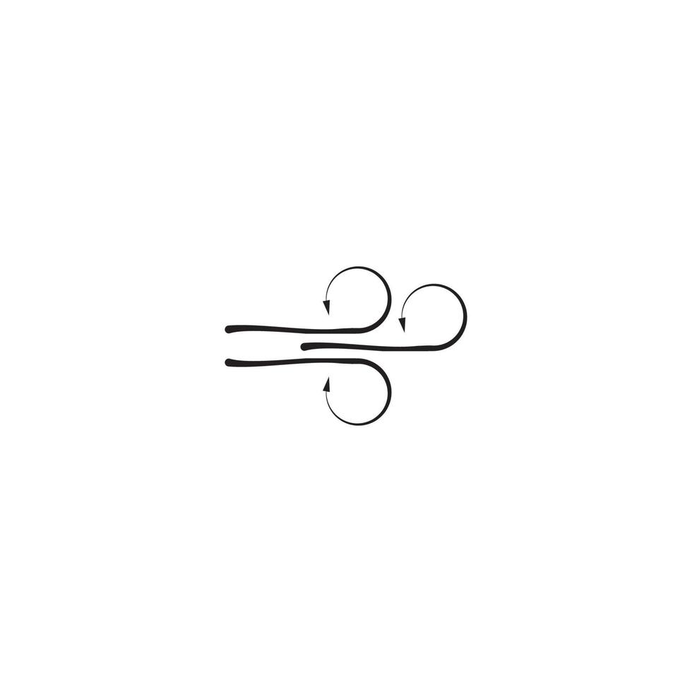 wind  icon vector