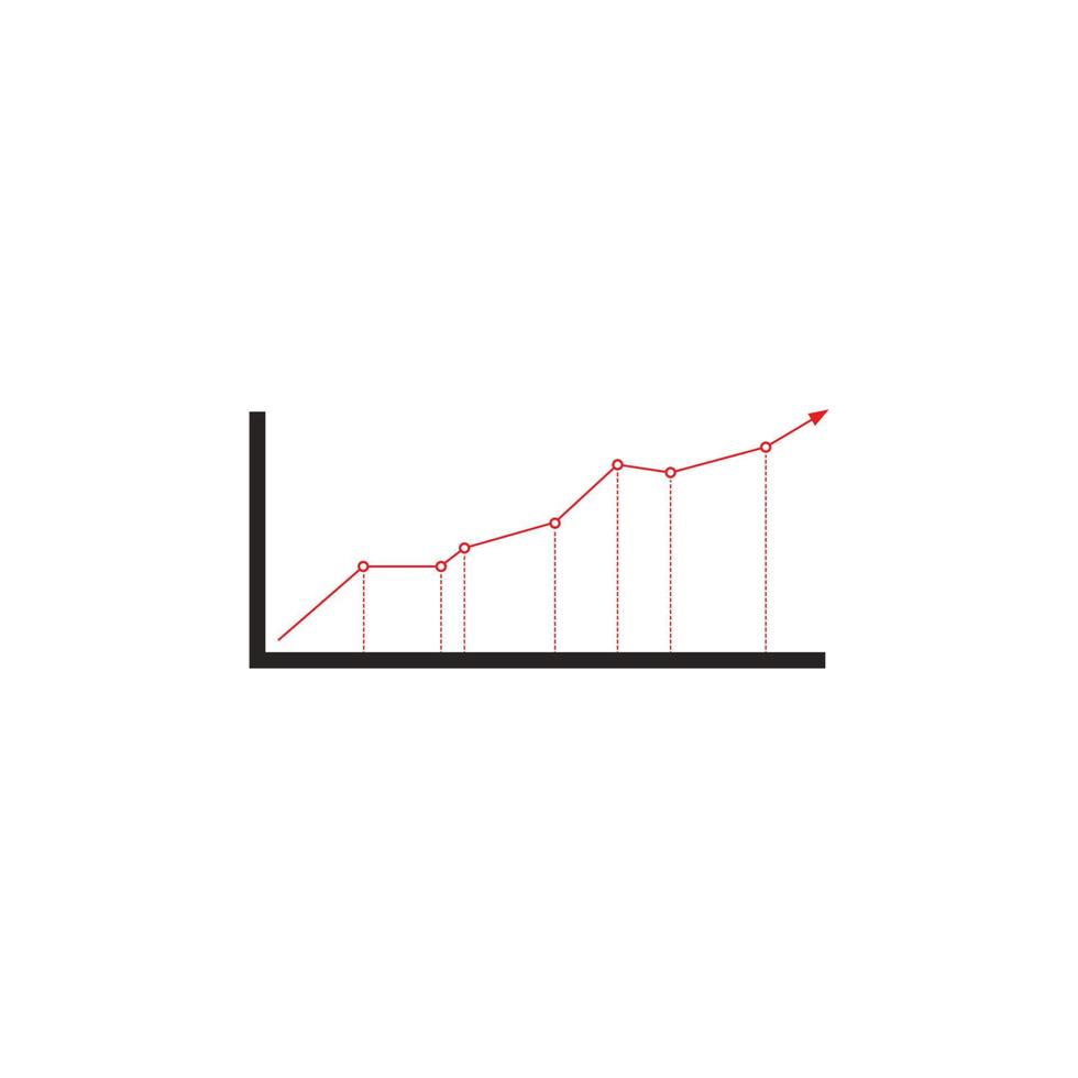profit balance icon vector