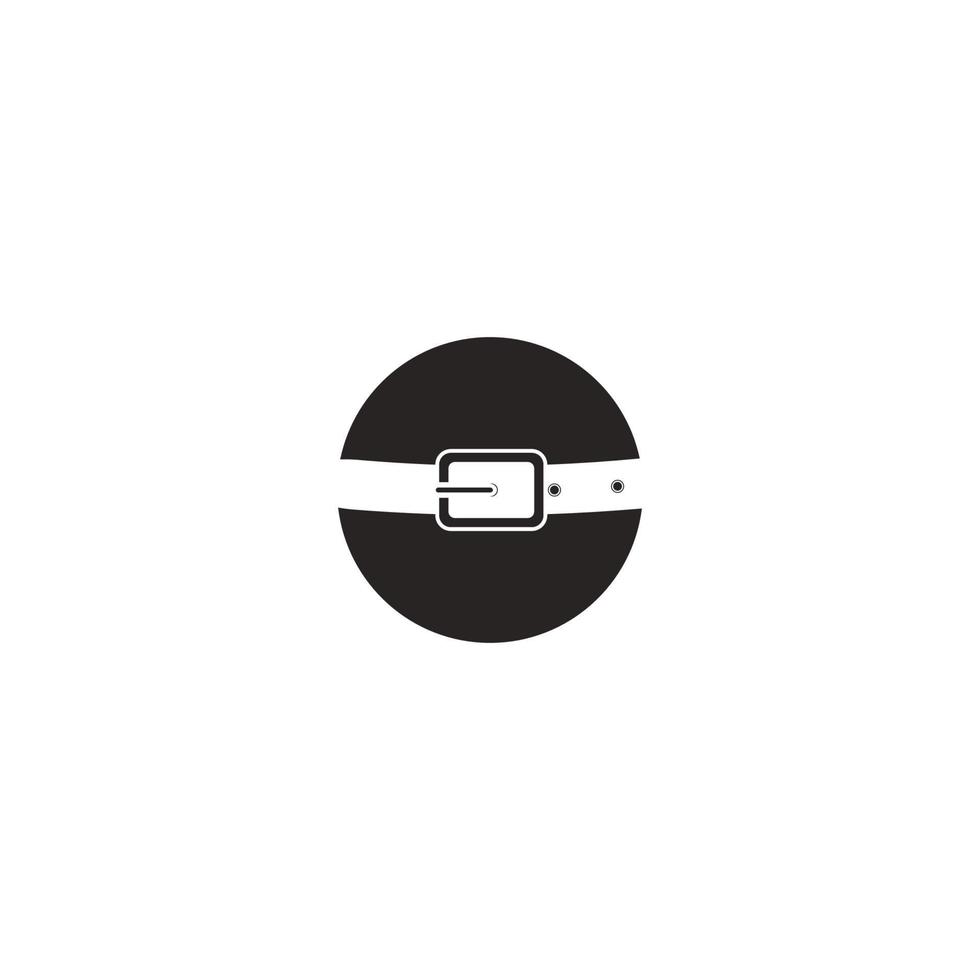 diseño de plantilla de ilustración de vector de icono de cinturón.