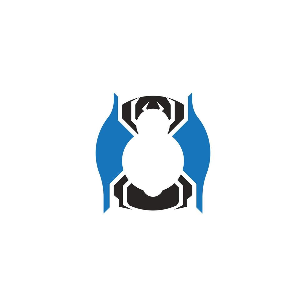 Spider icon vector illustration symbol design
