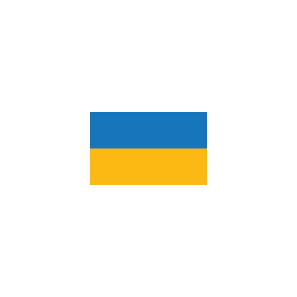 ukraine flag icon vector