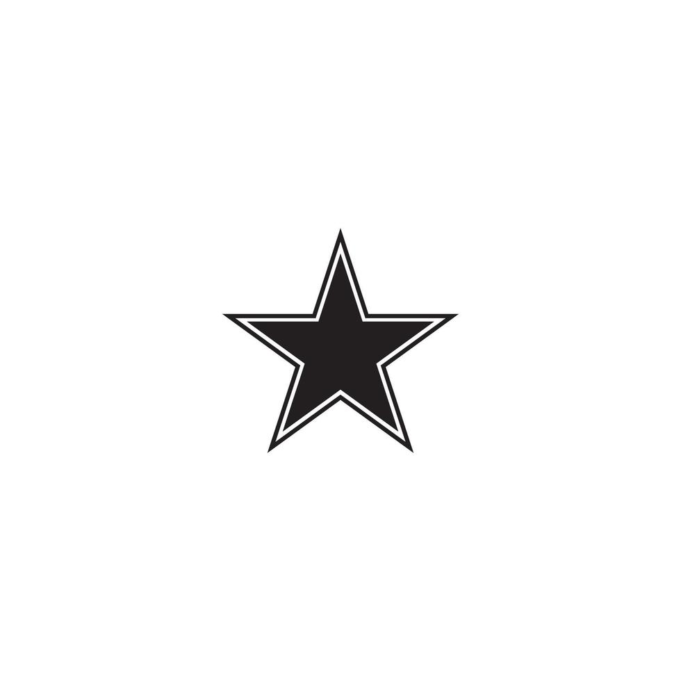 Star icon vector illustration template design.