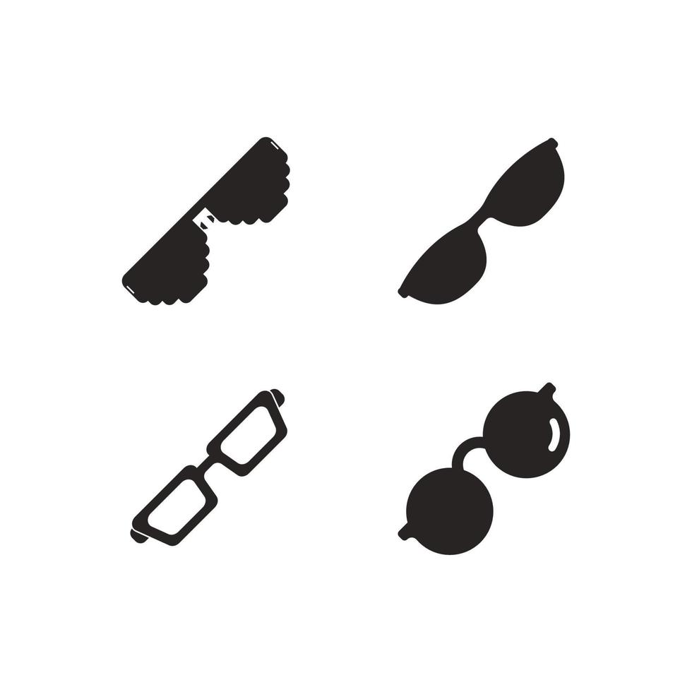 gafas icono vector ilustración símbolo diseño