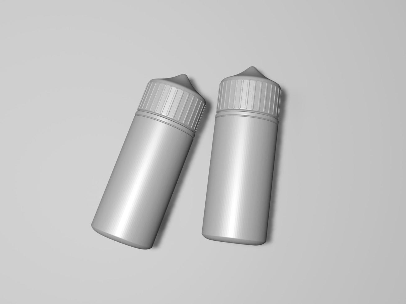 Vape liquid bottle mockup photo