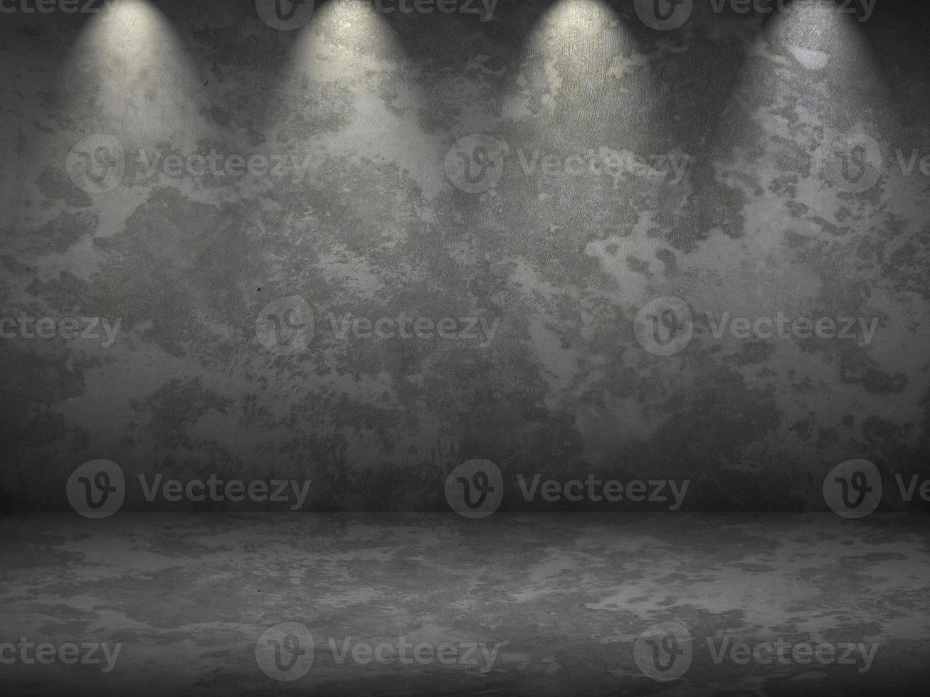 Gray gradient wall. blank studio room. plain studio background photo