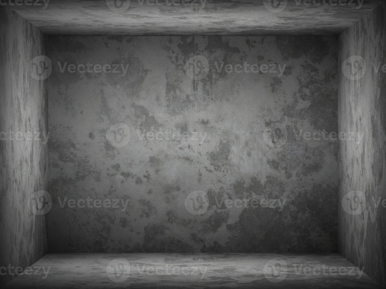 Gray gradient wall. blank studio room. plain studio background photo