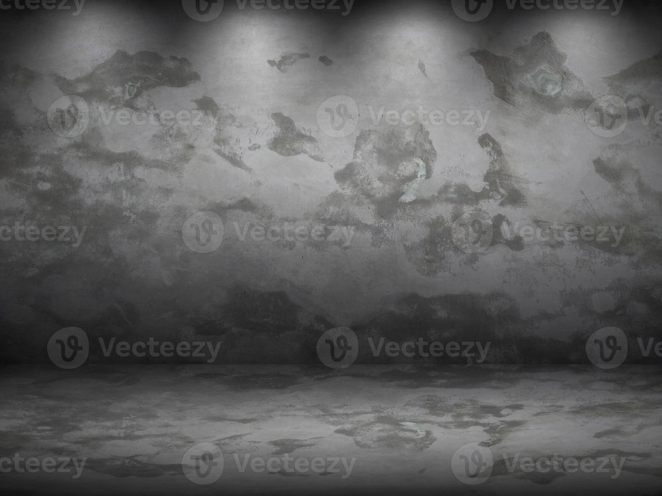 Gray gradient wall. blank studio room. plain studio background photo