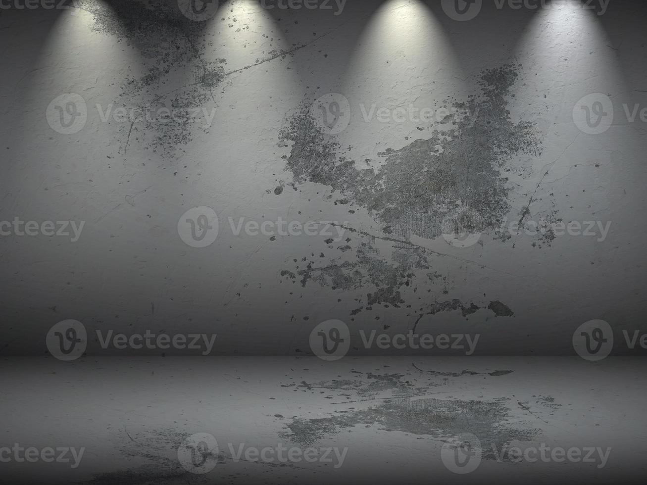 Gray gradient wall. blank studio room. plain studio background photo