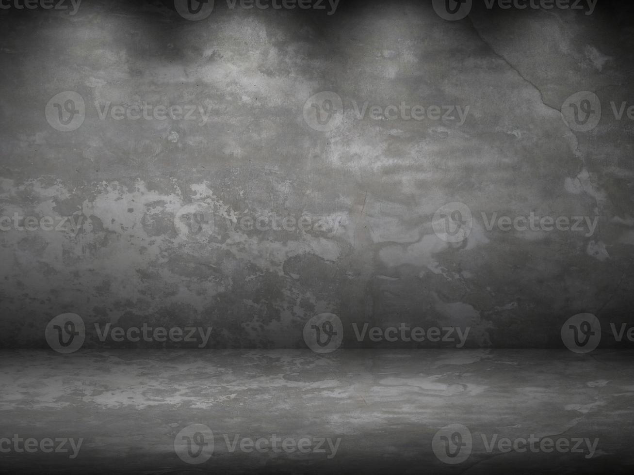 Gray gradient wall. blank studio room. plain studio background photo