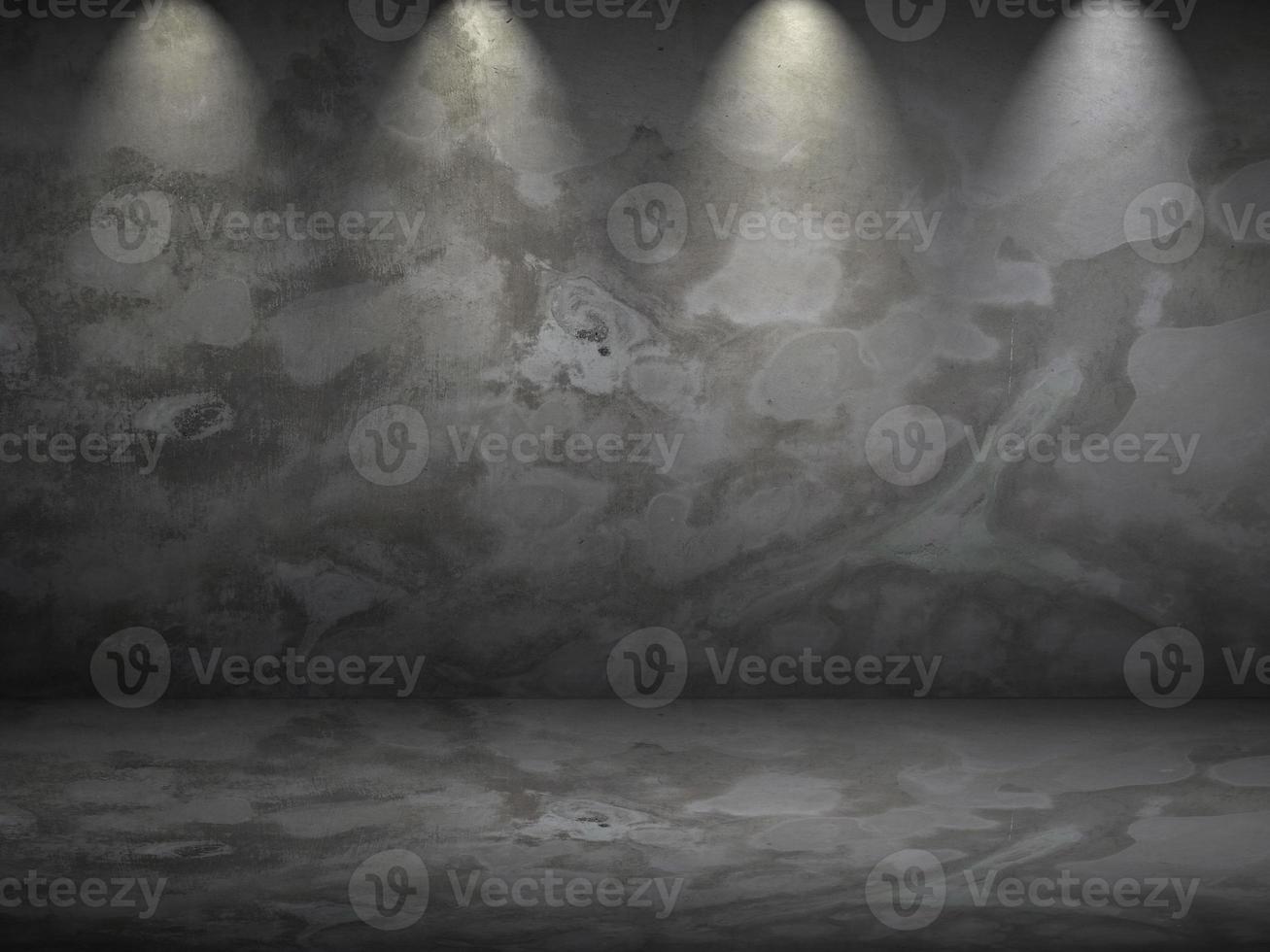 Gray gradient wall. blank studio room. plain studio background photo