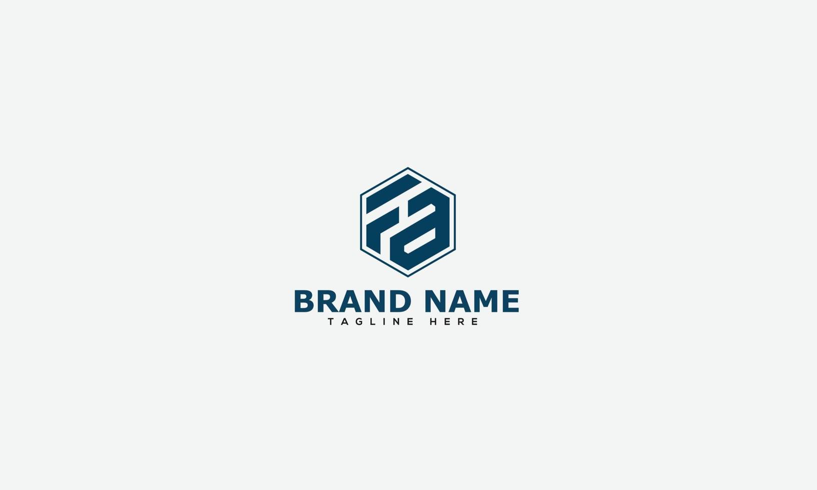 FA Logo Design Template Vector Graphic Branding Element.