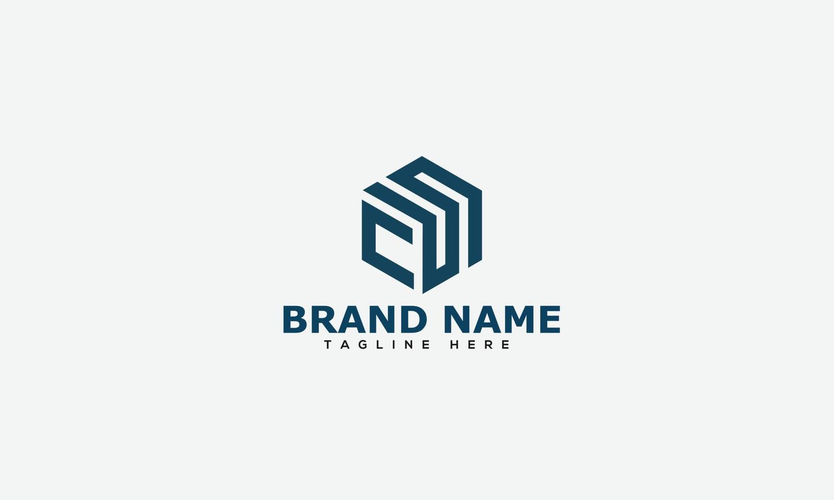 CS Logo Design Template Vector Graphic Branding Element.