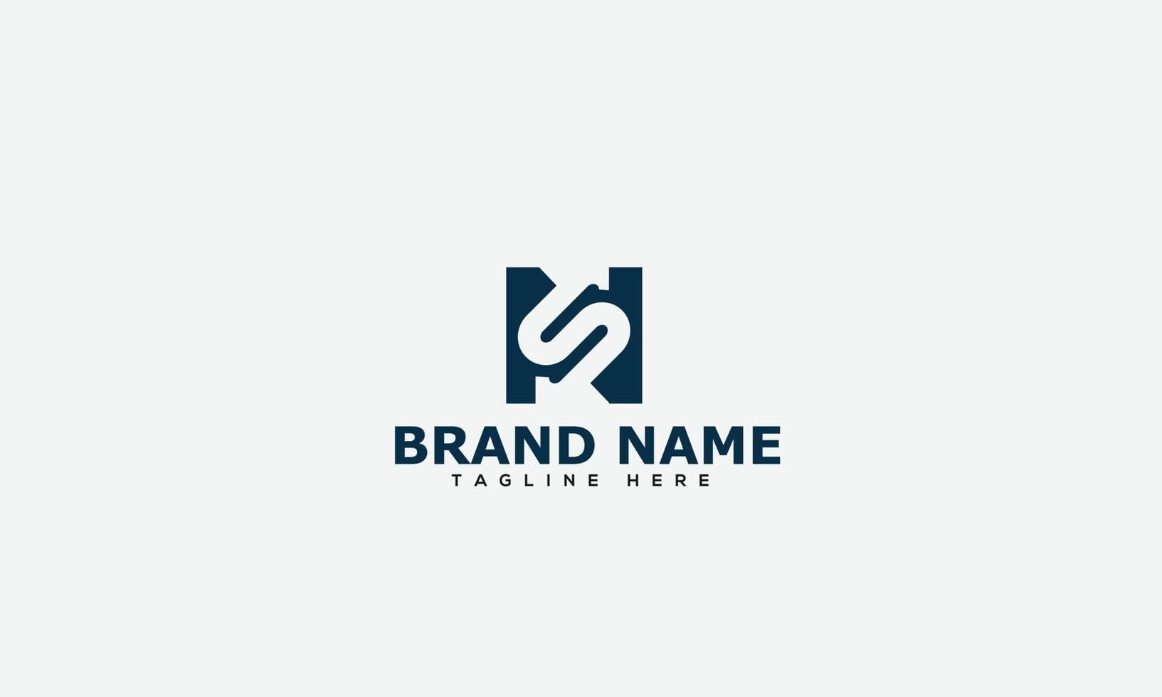NS Logo Design Template Vector Graphic Branding Element.