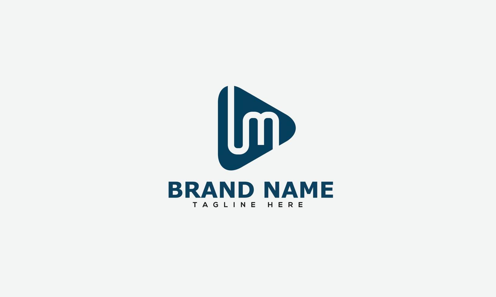 UM Logo Design Template Vector Graphic Branding Element.