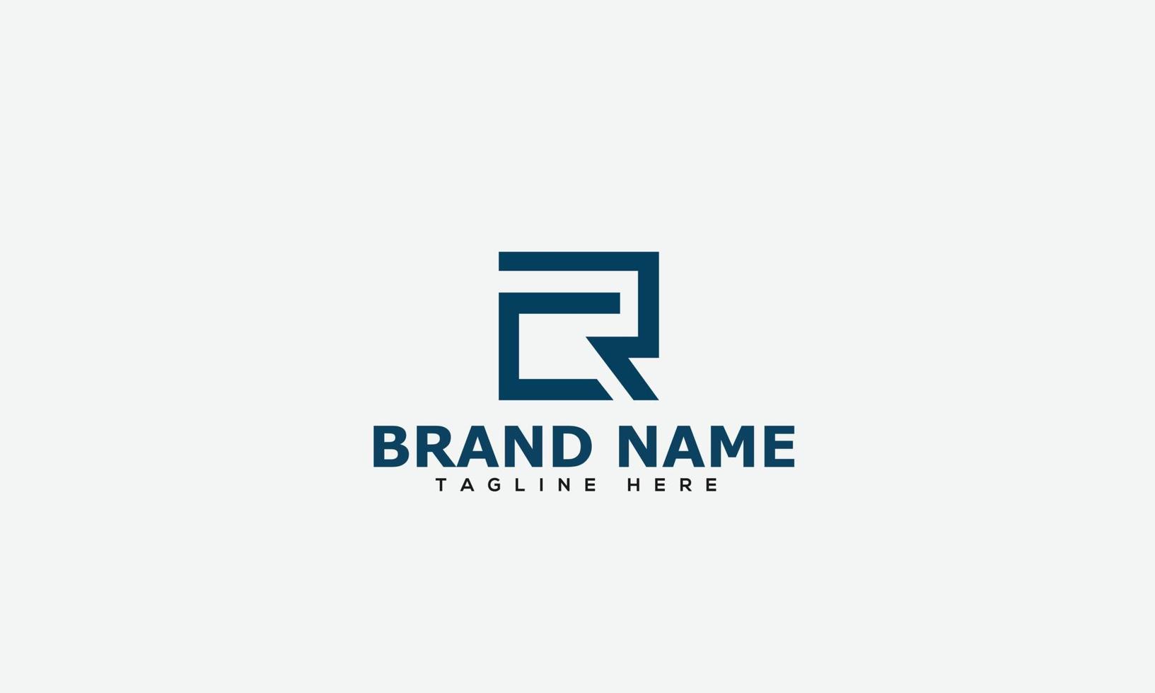 RC Logo Design Template Vector Graphic Branding Element.