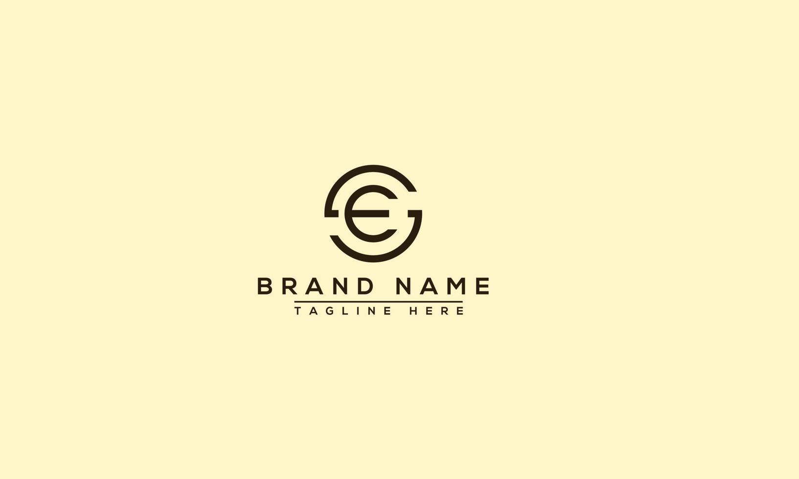 SE Logo Design Template Vector Graphic Branding Element.