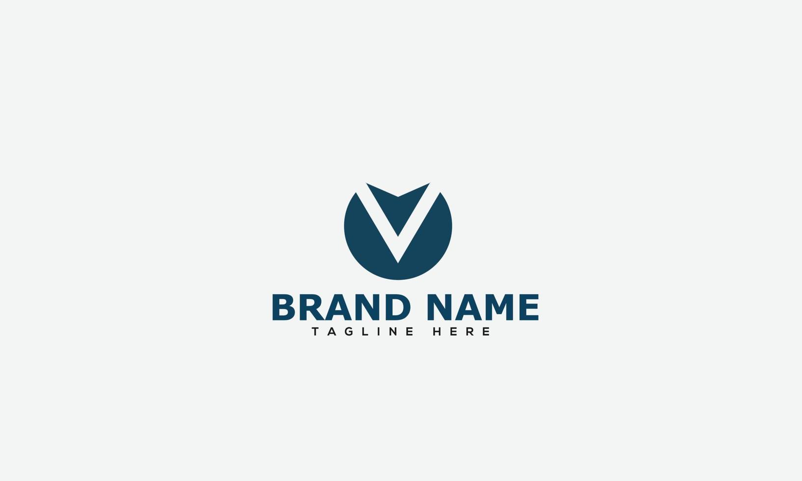 V Logo Design Template Vector Graphic Branding Element.