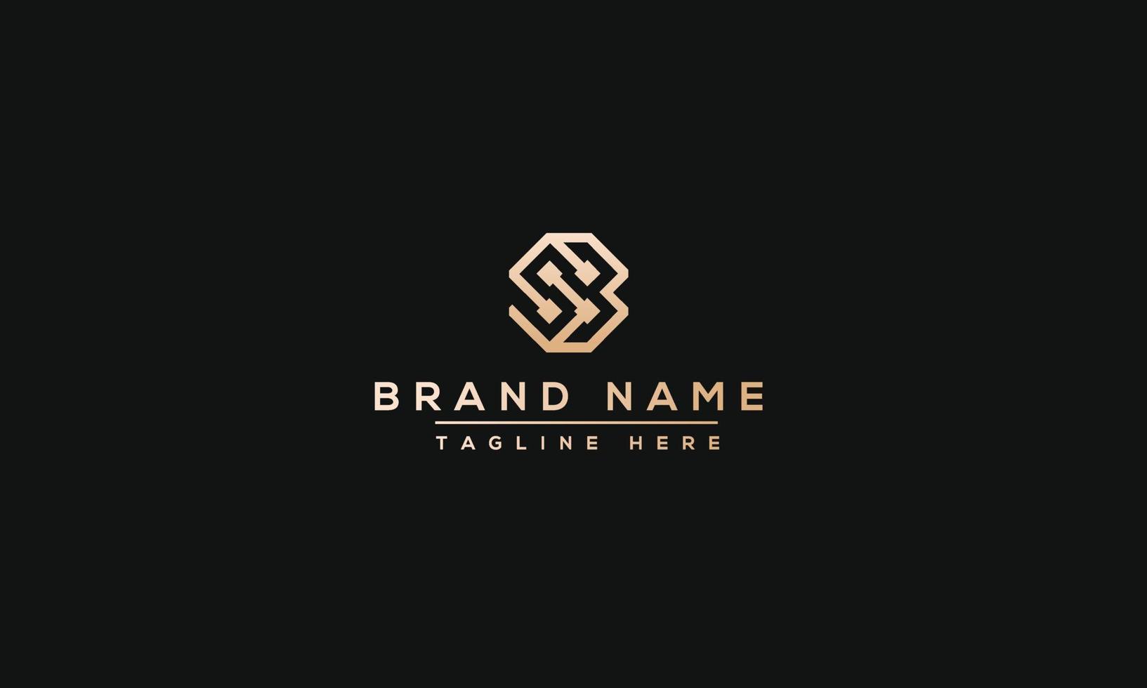 SB Logo Design Template Vector Graphic Branding Element