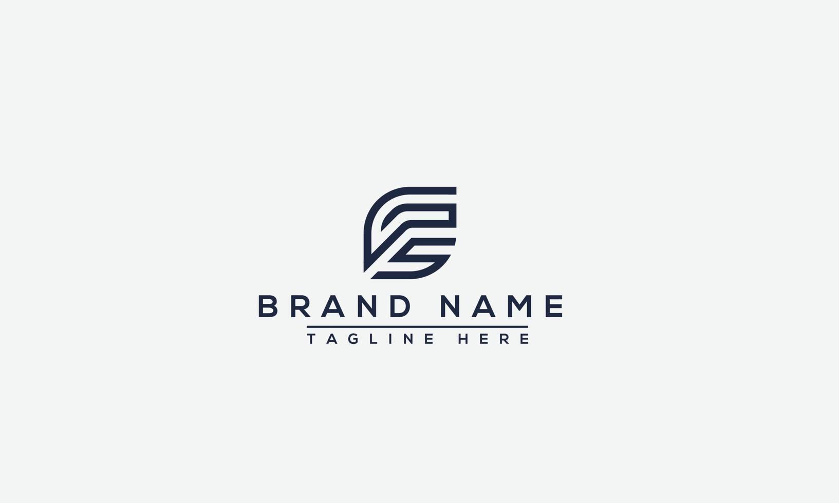 GS Logo Design Template Vector Graphic Branding Element.