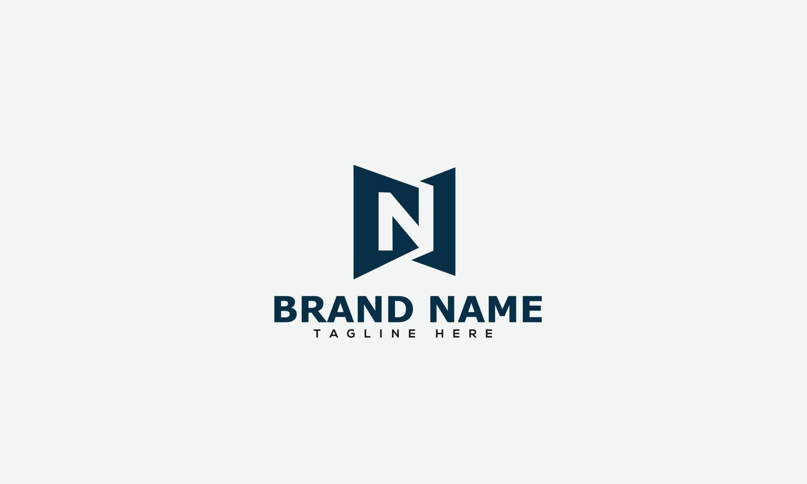 CN Logo Design Template Vector Graphic Branding Element.