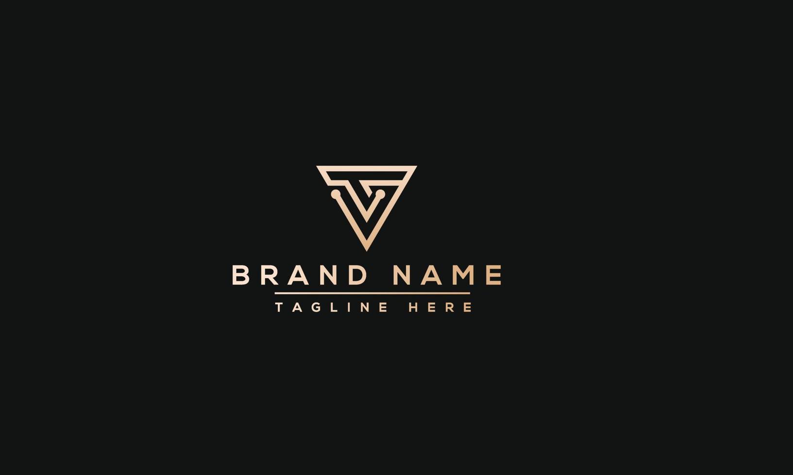 VT Logo Design Template Vector Graphic Branding Element