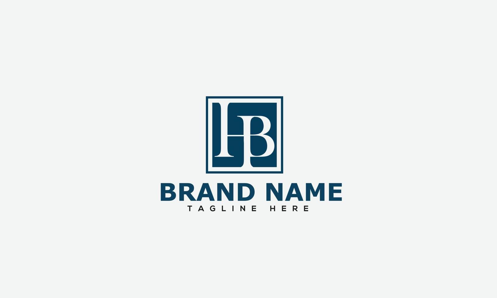 HB Logo Design Template Vector Graphic Branding Element.