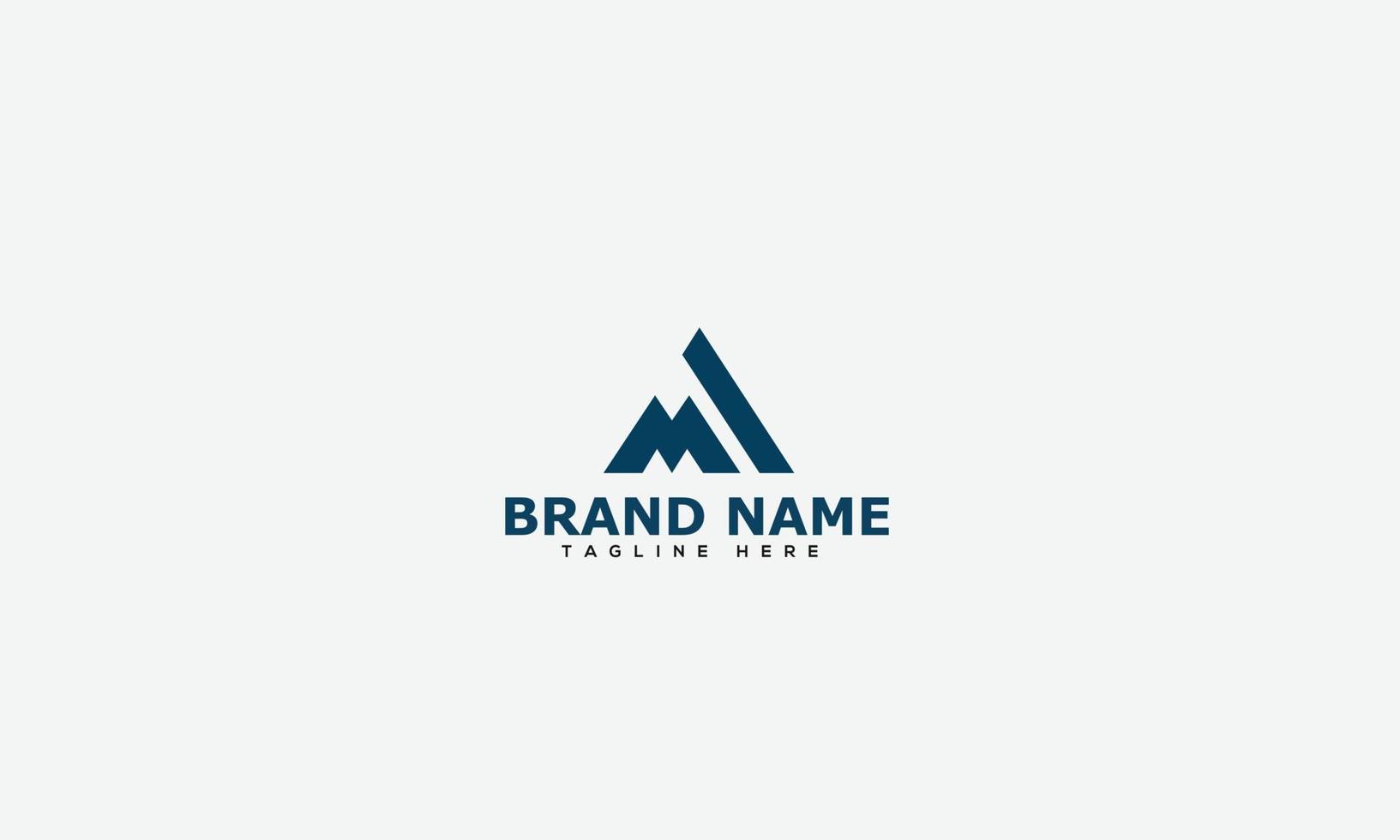 MA Logo Design Template Vector Graphic Branding Element.