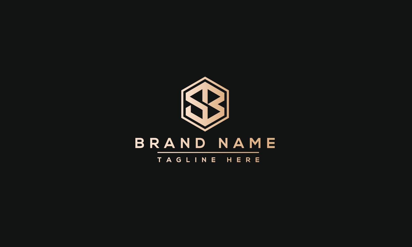 SB Logo Design Template Vector Graphic Branding Element