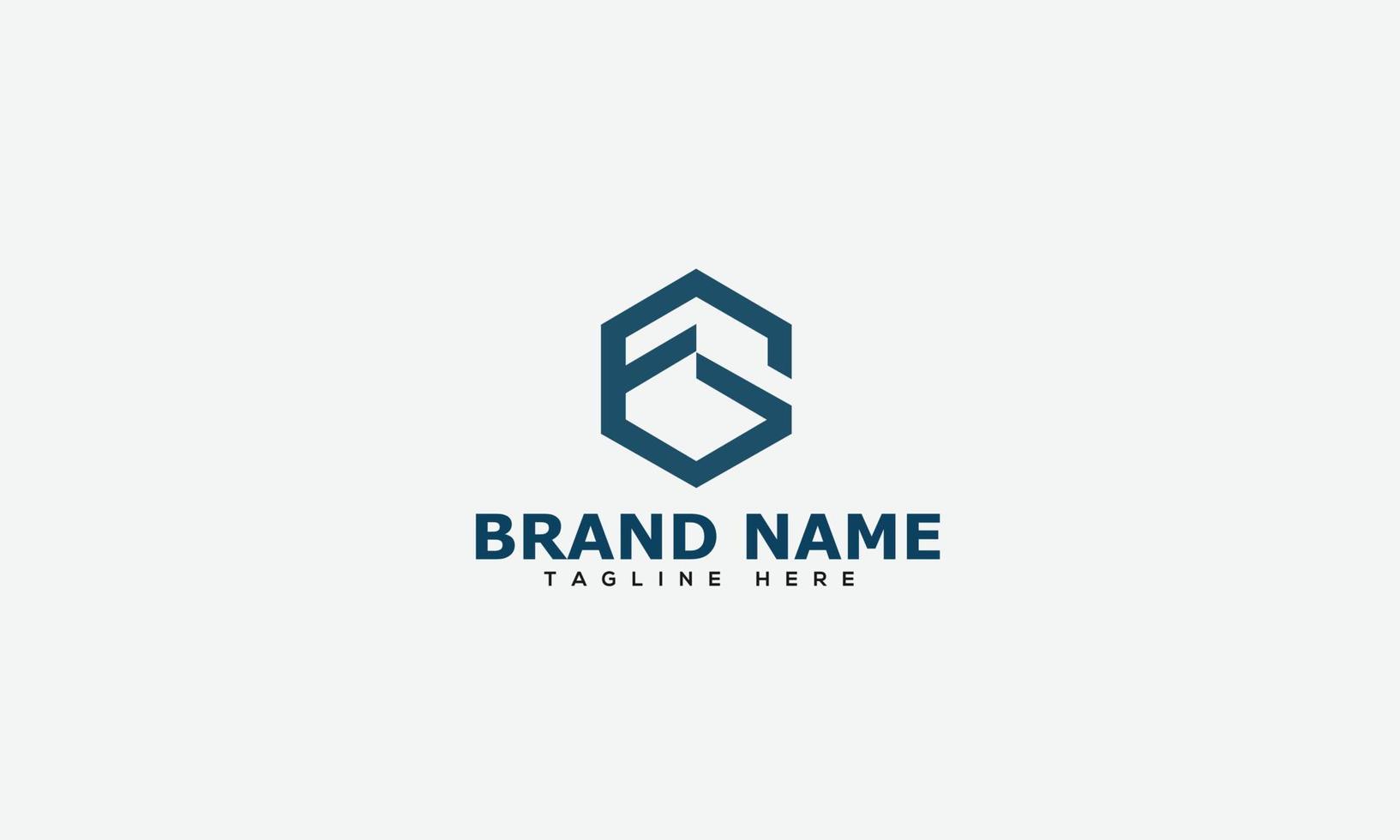 FG Logo Design Template Vector Graphic Branding Element.