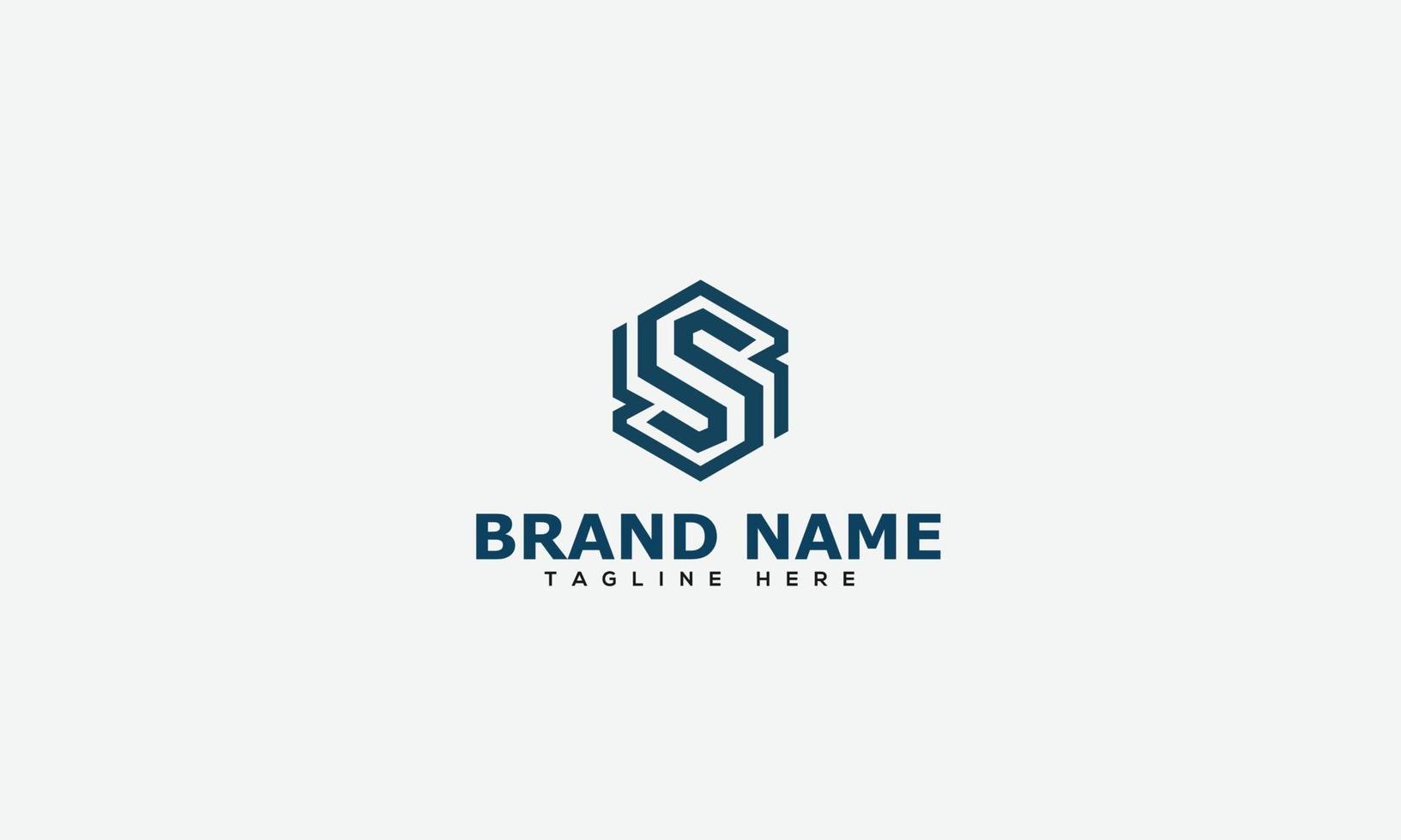 SS Logo Design Template Vector Graphic Branding Element.