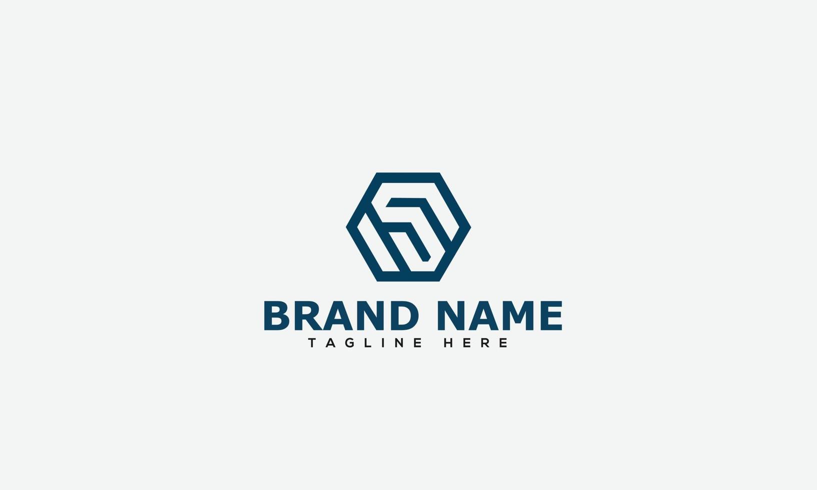 IS Logo Design Template Vector Graphic Branding Element.