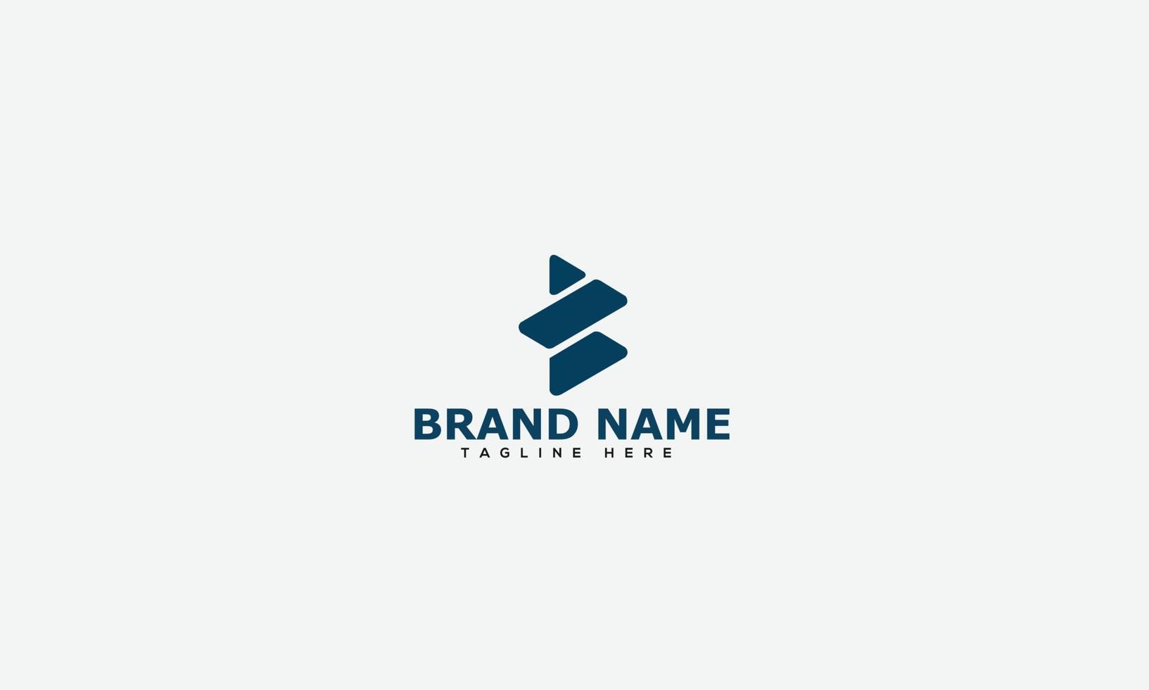 B Logo Design Template Vector Graphic Branding Element.