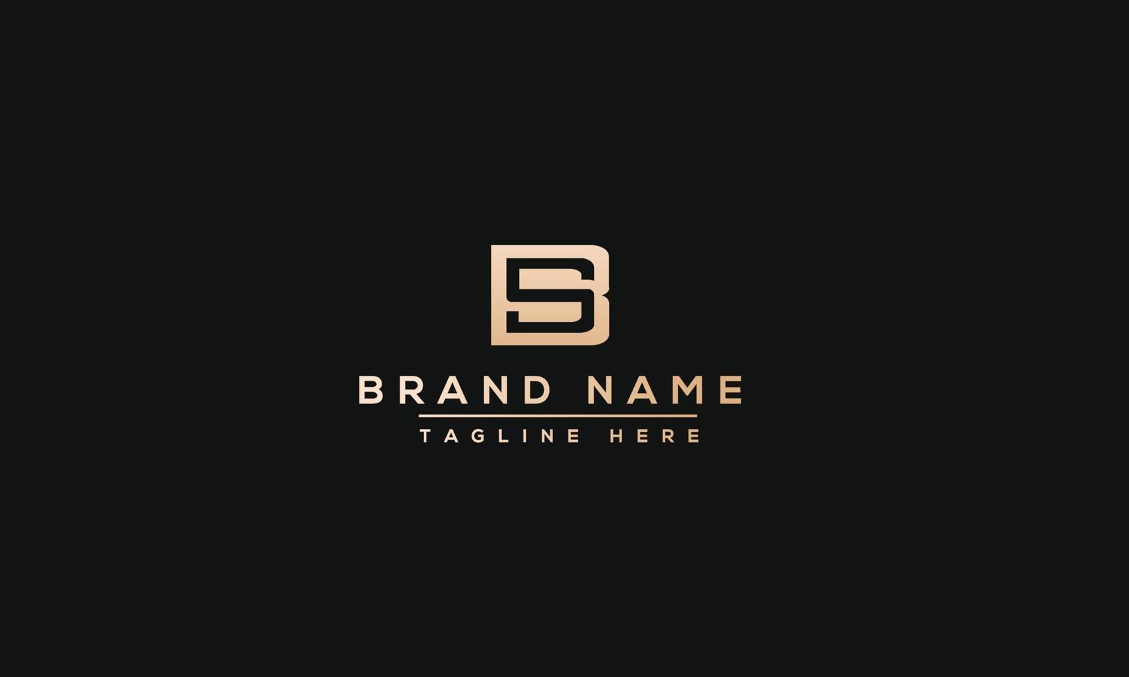 SB Logo Design Template Vector Graphic Branding Element