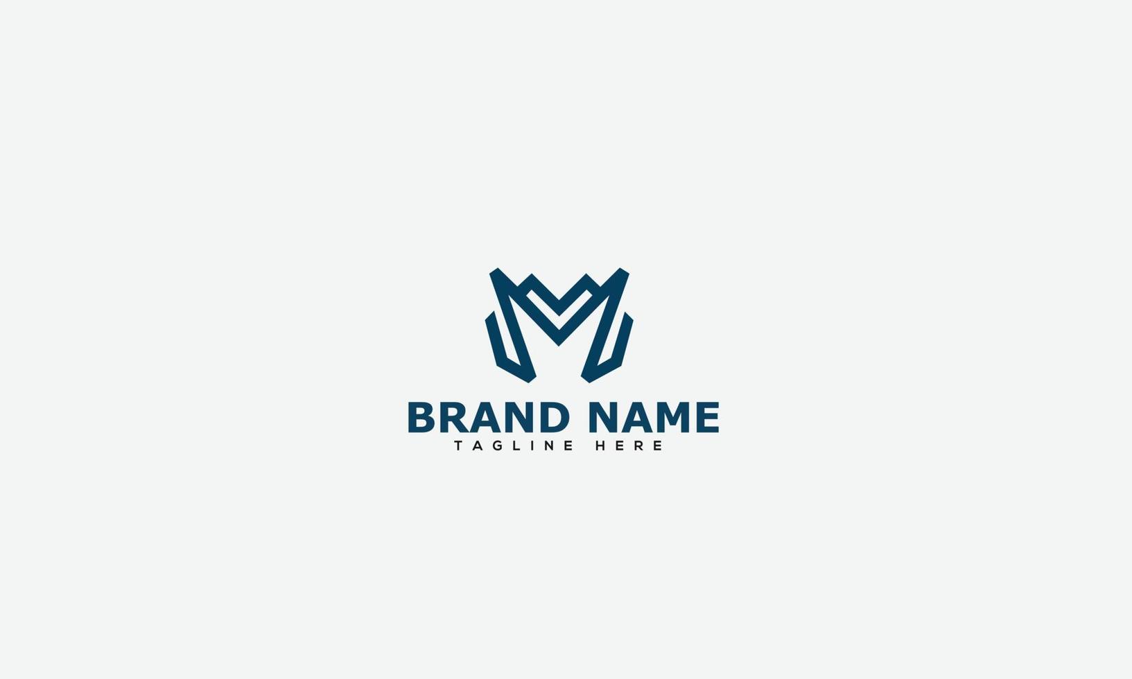 MM Logo Design Template Vector Graphic Branding Element.