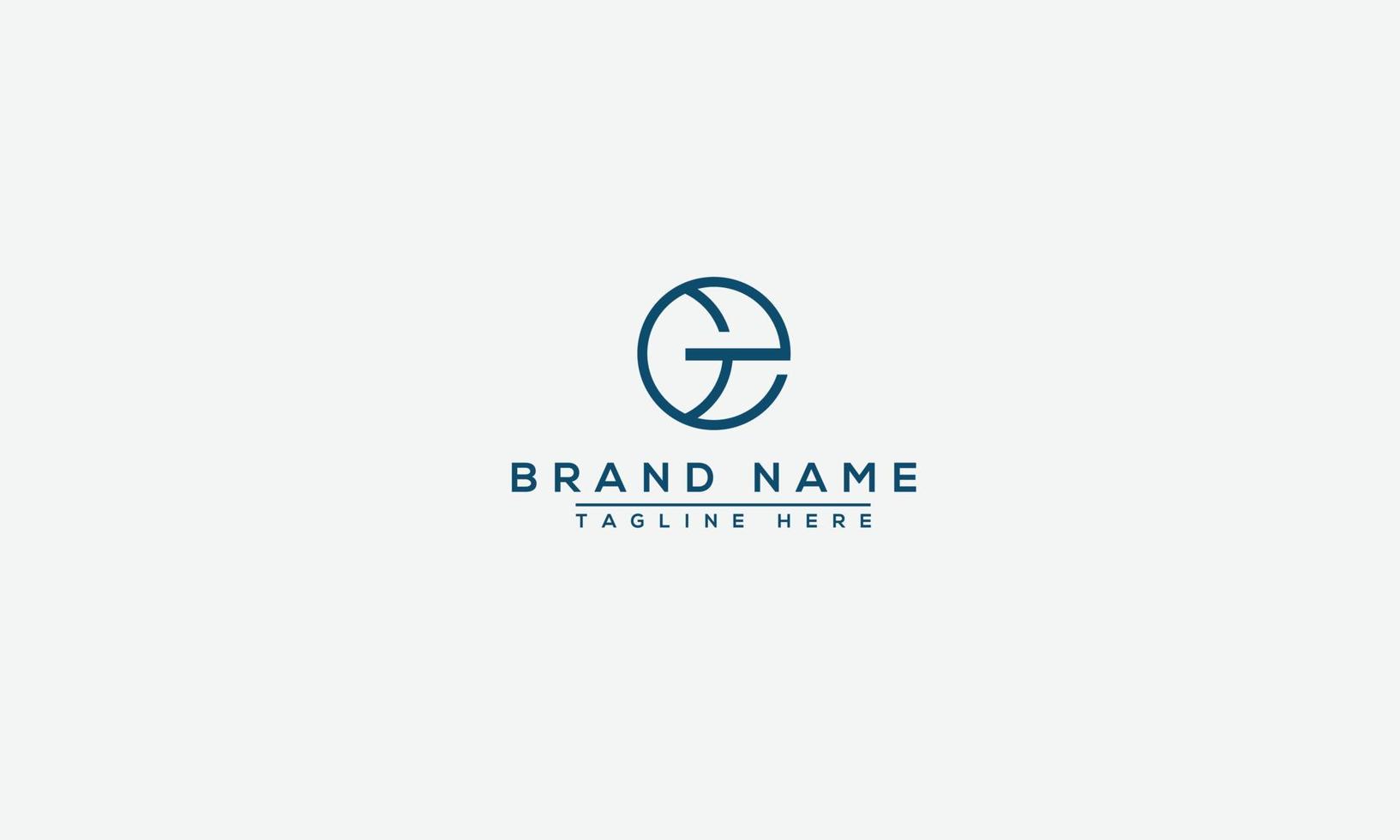EG Logo Design Template Vector Graphic Branding Element.