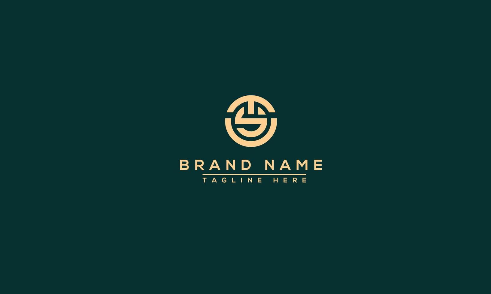 TS Logo Design Template Vector Graphic Branding Element.
