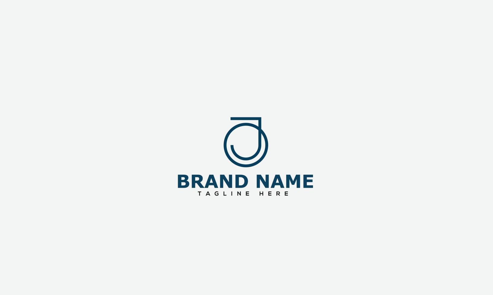 JO Logo Design Template Vector Graphic Branding Element.